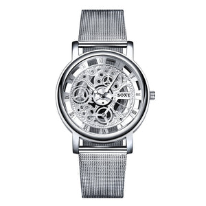 Luxury Skeleton Mesh Watch