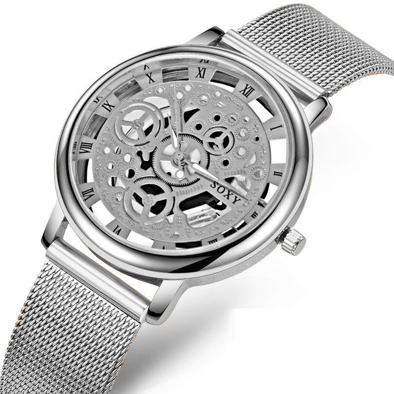 Luxury Skeleton Mesh Watch