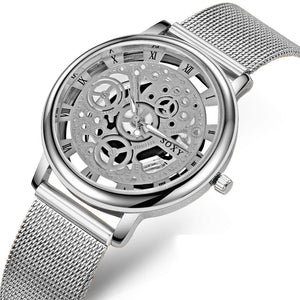 Luxury Skeleton Mesh Watch