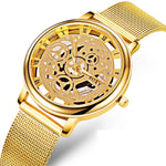 Luxury Skeleton Mesh Watch