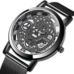 Luxury Skeleton Mesh Watch