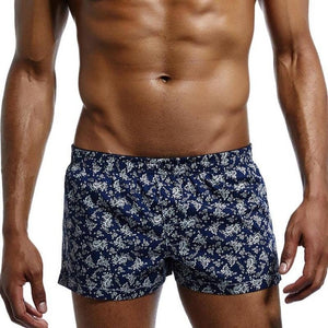 Summer Beach Sporting Shorts Mens Board Shorts Floral Bermuda Shorts Boxers Male Low Waist Loose Fitness Hawaiian Pantalon