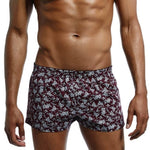 Summer Beach Sporting Shorts Mens Board Shorts Floral Bermuda Shorts Boxers Male Low Waist Loose Fitness Hawaiian Pantalon