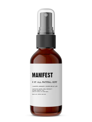 Manifest - Meditation/Body Mist - Made with All Natural Ingredients