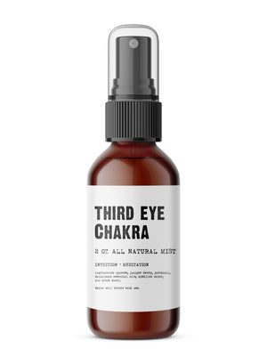 Third Eye Chakra - Meditation/Body Mist - Made with All Natural Ingredients