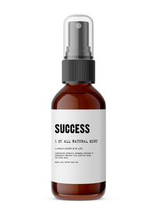 Success - Meditation/Body Mist - Made with All Natural Ingredients