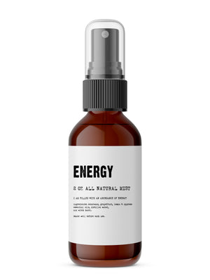 Energy - Meditation/Body Mist - Made with All Natural Ingredients