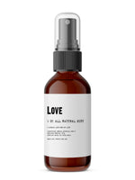 Love - Meditation/Body Mist - Made with All Natural Ingredients