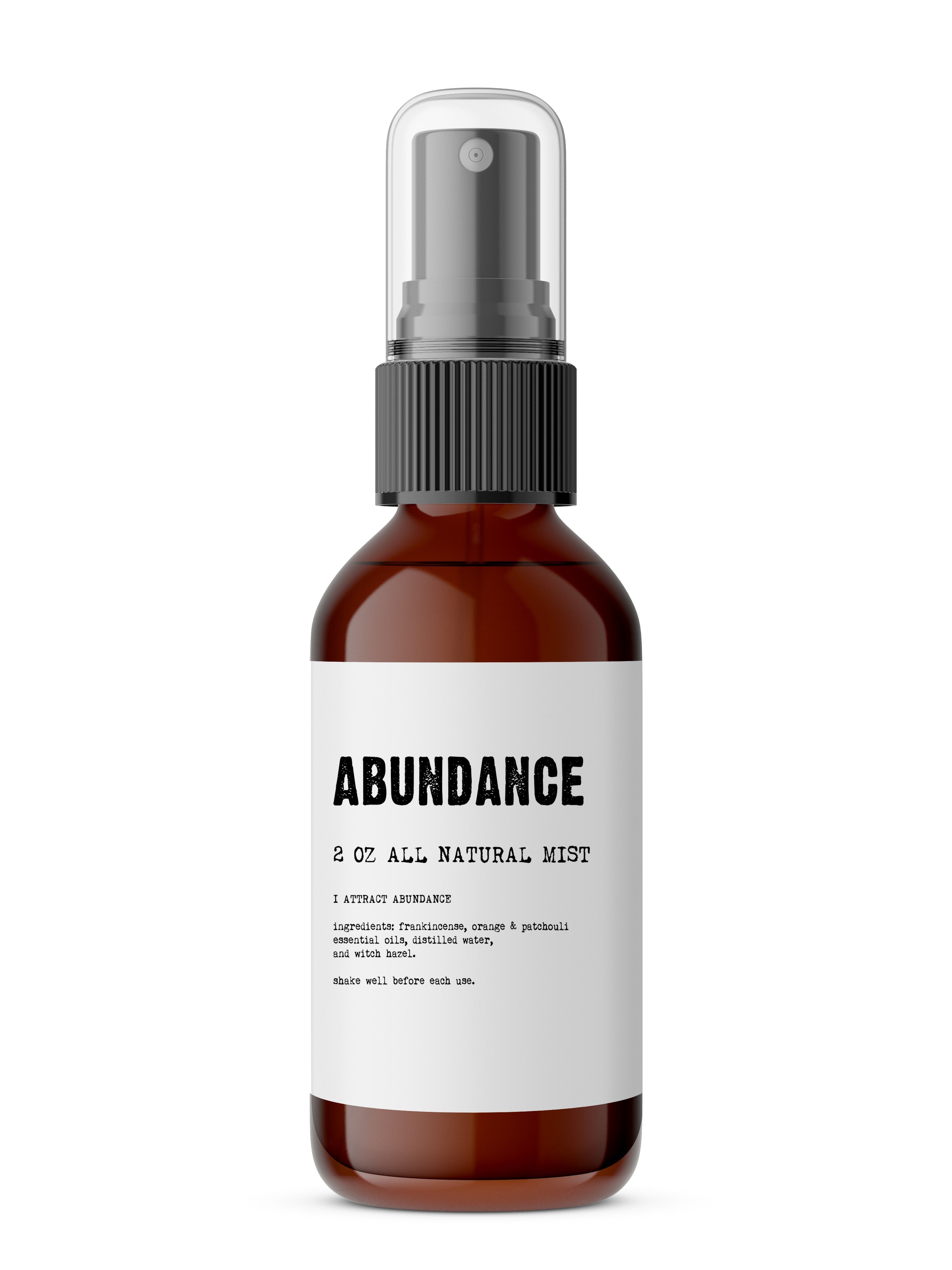 Abundance - Meditation/Body Mist - Made with All Natural Ingredients